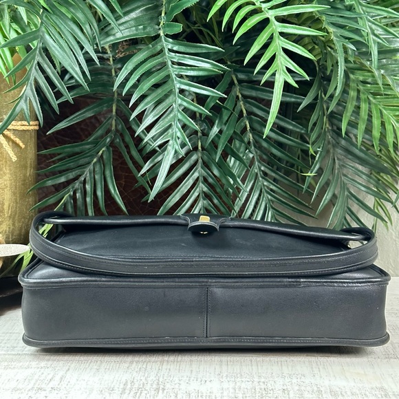COACH - Metropolitan Legacy Black Leather Briefcase Laptop  L4C-5180 - Picture 6 of 15